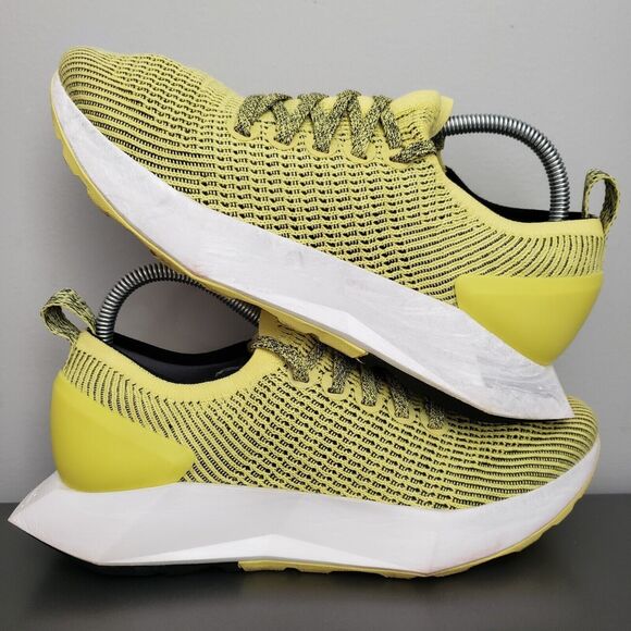 Allbirds Mens Tree Flyer Buoyant Yellow Running Shoes, size 12.5 NEW main image 11